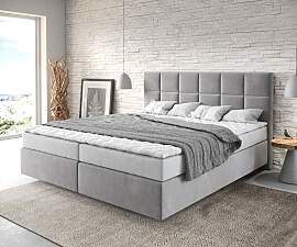 Boxspringbett Dream-Fine 180x200 cm Mikrofaser