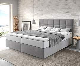 Boxspringbett Dream-Fine 180x200 cm Mikrofaser