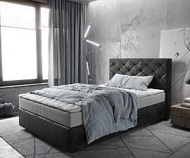Boxspringbett Dream-Great 120x200 cm Mikrofaser