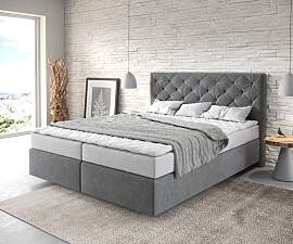 Boxspringbett Dream-Great 160x200 cm Mikrofaser