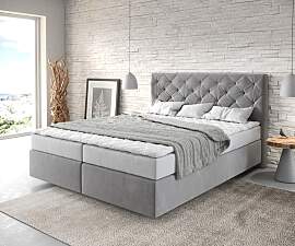 Boxspringbett Dream-Great 160x200 cm Mikrofaser