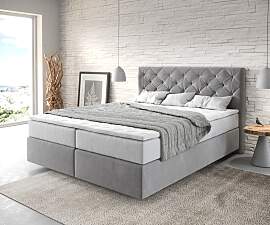 Boxspringbett Dream-Great 160x200 cm Mikrofaser