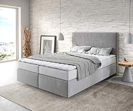 Boxspringbett Dream-Well 140x200 cm Mikrofaser