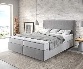 Boxspringbett Dream-Well 160x200 cm Mikrofaser