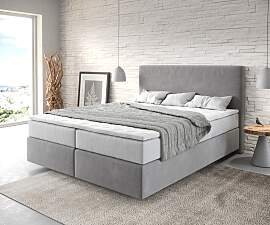 Boxspringbett Dream-Well 160x200 cm Mikrofaser
