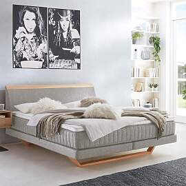 Boxspringbett Imandra Eiche Webstoff