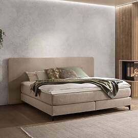 Boxspringbett Mael Strukturstoff