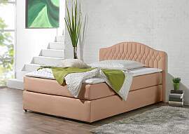 Boxspringbett MAINTAL, braun (cappuccino),