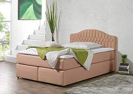 Boxspringbett MAINTAL, braun (cappuccino),
