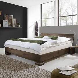 Boxspringbett Mexiana Wildeiche Massivholz