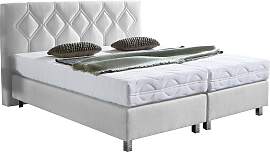 Boxspringbett "Phönix", weiß, B:175cm
