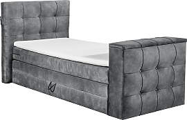 Boxspringbett "Richmond", grau