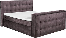 Boxspringbett "Richmond", lila