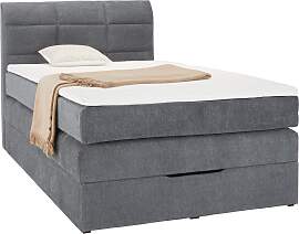 Boxspringbett Runner Grau ca. 120x200cm