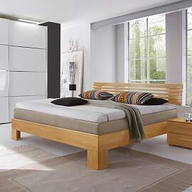 Boxspringbett Sardinien Buche Massivholz
