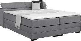 Boxspringbett Sevilla Grau ca. 140x200cm