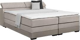Boxspringbett Sevilla Graubraun ca. 140x200cm