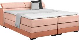 Boxspringbett Sevilla Koralle ca. 140x200cm