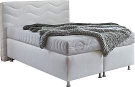Boxspringbett "Sigma", weiß, B:155cm