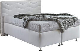 Boxspringbett "Sigma", weiß, B:155cm