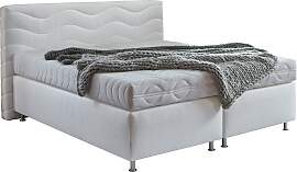 Boxspringbett "Sigma", weiß, B:175cm