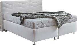 Boxspringbett "Sigma", weiß, B:195cm
