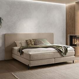 Boxspringbett Siven Strukturstoff
