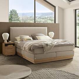 Boxspringbett Trosa Strukturstoff