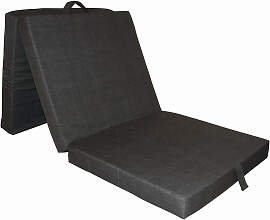 Boxxx Klappmatratze, Dunkelgrau, H2, 70x190 cm,