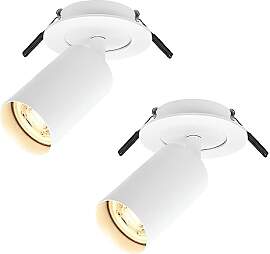 BOYIR 2 x LED Deckenstrahler 1 flammig Weiß
