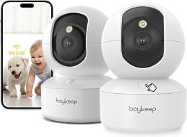 BoyKeep 2.4G/5GHz Überwachungskamera Innen 2K
