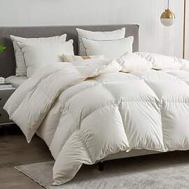 BPC Luxuriöse daunendecke 155x220，100%
