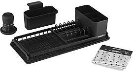 Brabantia 660184 Abtropfgestell-Set SinkSide, Grey
