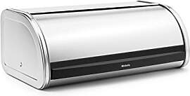 Brabantia Rollbrotkasten (matter Stahl), großer