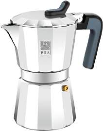 BRA Deluxe | Italienische Kaffeemaschine,