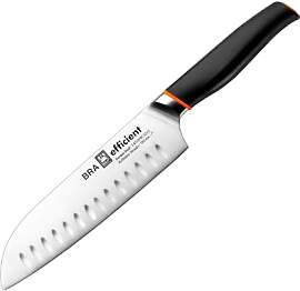 BRA Efficient | Santokumesser, Edelstahl, Grau,