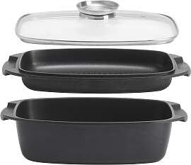 Bräter Black Line Schwarz ca. 4,5 l