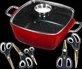 Bräter KING "7 L, Aluguss", schwarz,