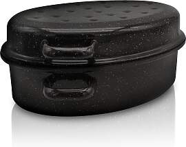 Bräter KRÜGER "Emaille Gansbräter,