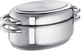 Bräter SCHULTE-UFER, silber (silberfarben),