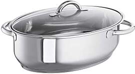 Bräter SCHULTE-UFER, silber (silberfarben),