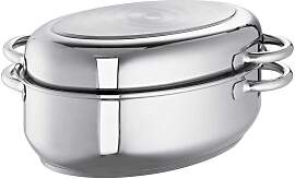 Bräter SCHULTE-UFER, silber (silberfarben),