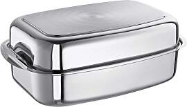 Bräter SCHULTE-UFER, silber (silberfarben),