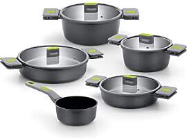 BRA Life | 9-teiliges Kochgeschirr-Set,