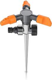 Brandson - Rasensprinkler 3 Fach - mit Erdspieß