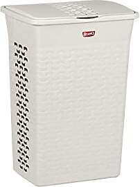 BranQ Cotton Wäschekorb mit Deckel