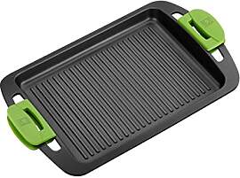 BRA Prior | Grillplatte, 40 cm, Aluminiumguss mit