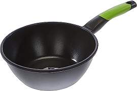 BRA Prior | Wok mit Griff, Aluminiumguss mit