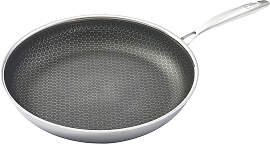 Bratpfanne HENSSLERS, silber (edelstahlfarben),
