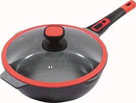 Bratpfanne KING "Click-Grip", schwarz
